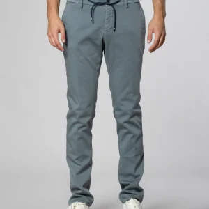 Milano Jogger Travel pantalone chino uomo in jersey active 4.0 extra slim fit
