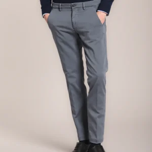 Torino Travel pantalone chino uomo in jersey active slim fit