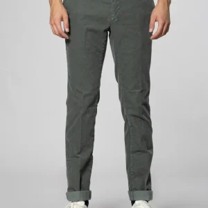 New York pantalone chino uomo in velluto 1000 righe regular fit