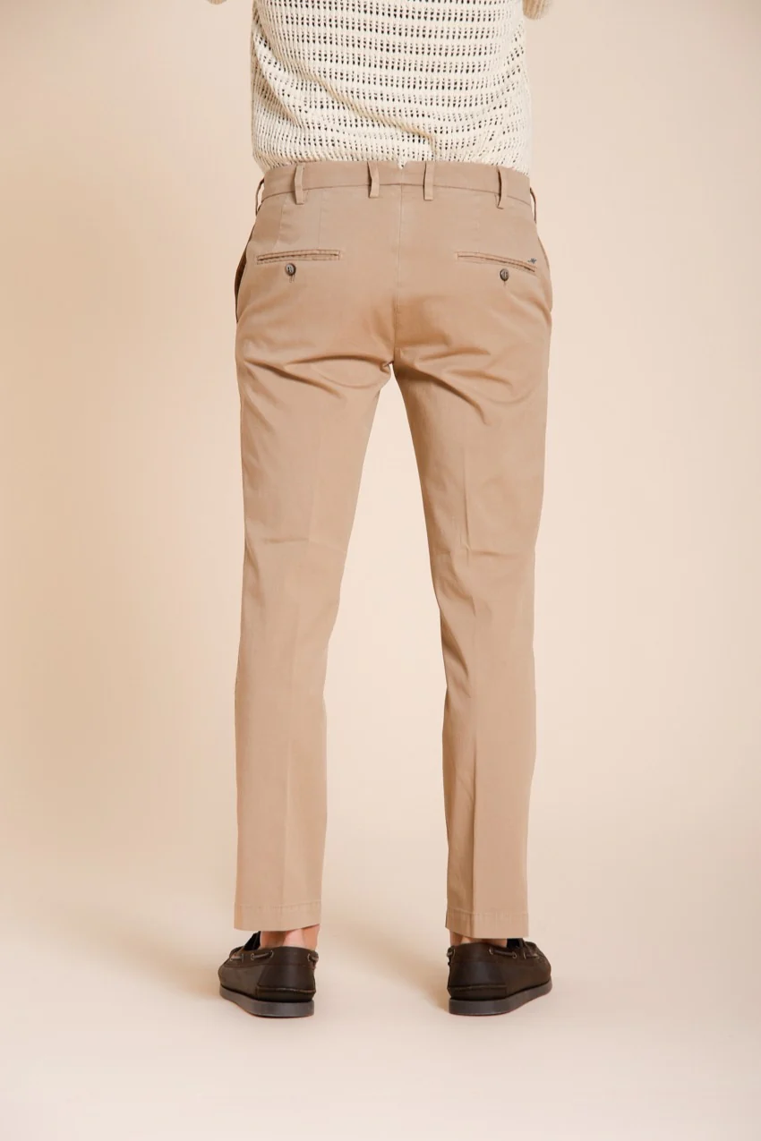 New York pantalone chino uomo in gabardina stretch regular fit ① – Image 5