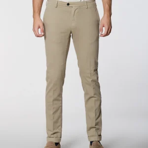 New York Sartoriale pantalone chino uomo sartoriale in cotone lana regular fit ①