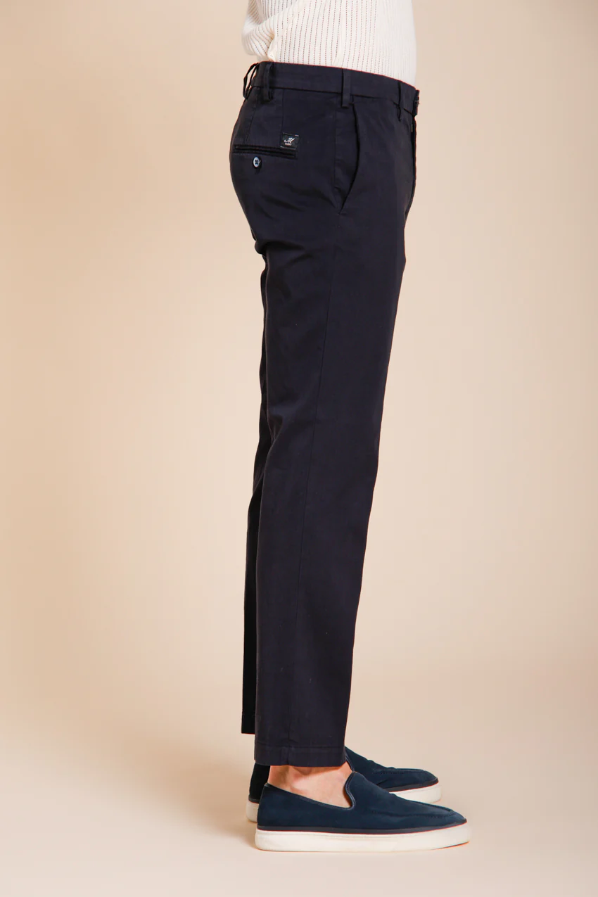 New York pantalone chino uomo in gabardina stretch regular fit ① – Image 4