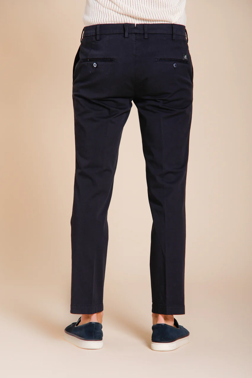 New York pantalone chino uomo in gabardina stretch regular fit ① – Image 5