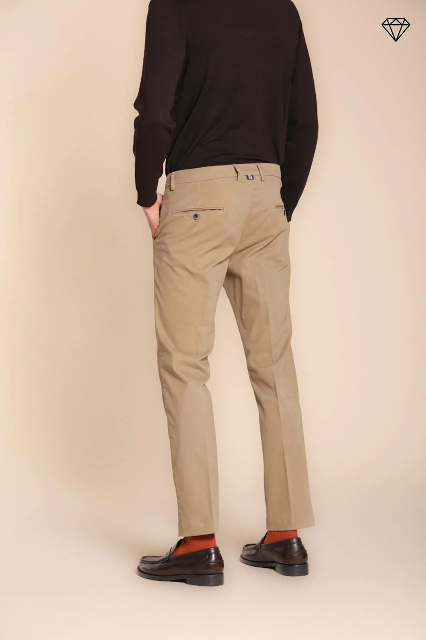 Torino pantalone chino uomo in gabardina slim fit ① – Image 5