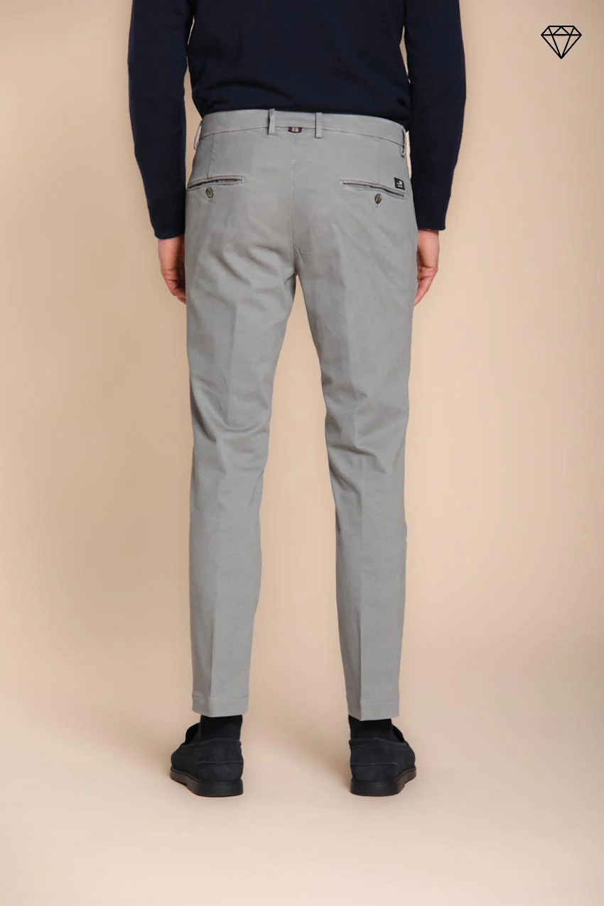 Torino pantalone chino uomo in gabardina slim fit ① – Image 5