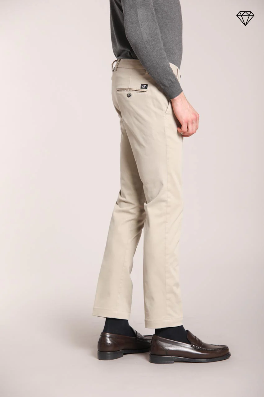 Torino pantalone chino uomo in gabardina slim fit ① – Image 5
