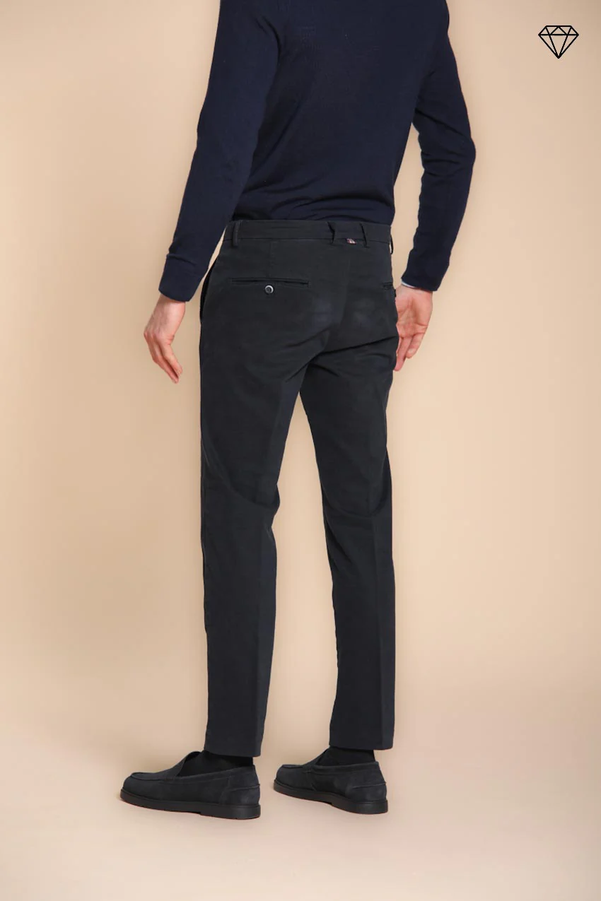 Torino pantalone chino uomo in gabardina slim fit ① – Image 4