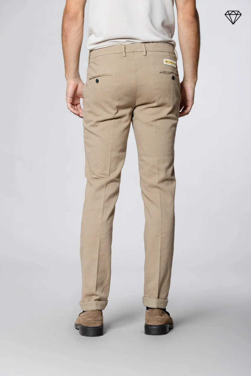 Torino pantalone chino uomo in cotone cashmere slim fit ① – Image 5