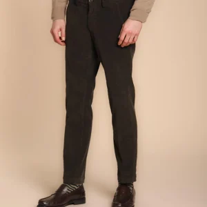 Torino pantalone chino uomo in velluto 1500 righe slim fit ①