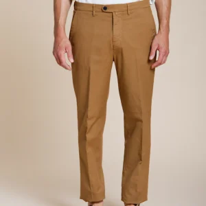 Boston pantalone chino uomo in cavallery stretch relaxed fit