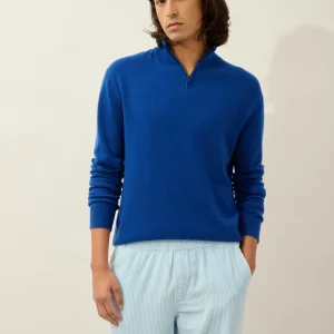 AMBIN pull camionneur outremer 100% cachemire