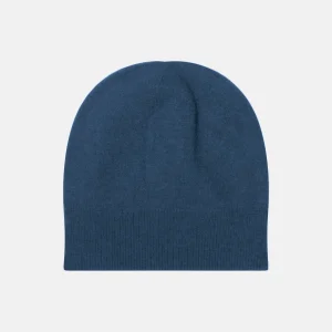 MANTI bonnet ocean chiné 100% cachemire