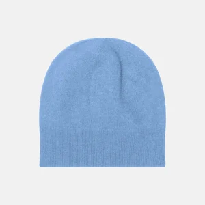 MANTI bonnet sky 100% cachemire