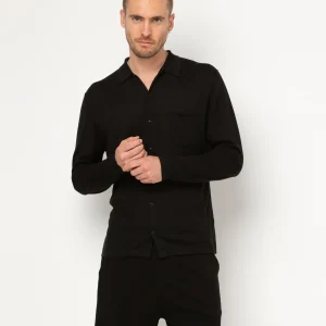 Chemise Bamboo - 70% Bambou 30% Coton - 100BLACK