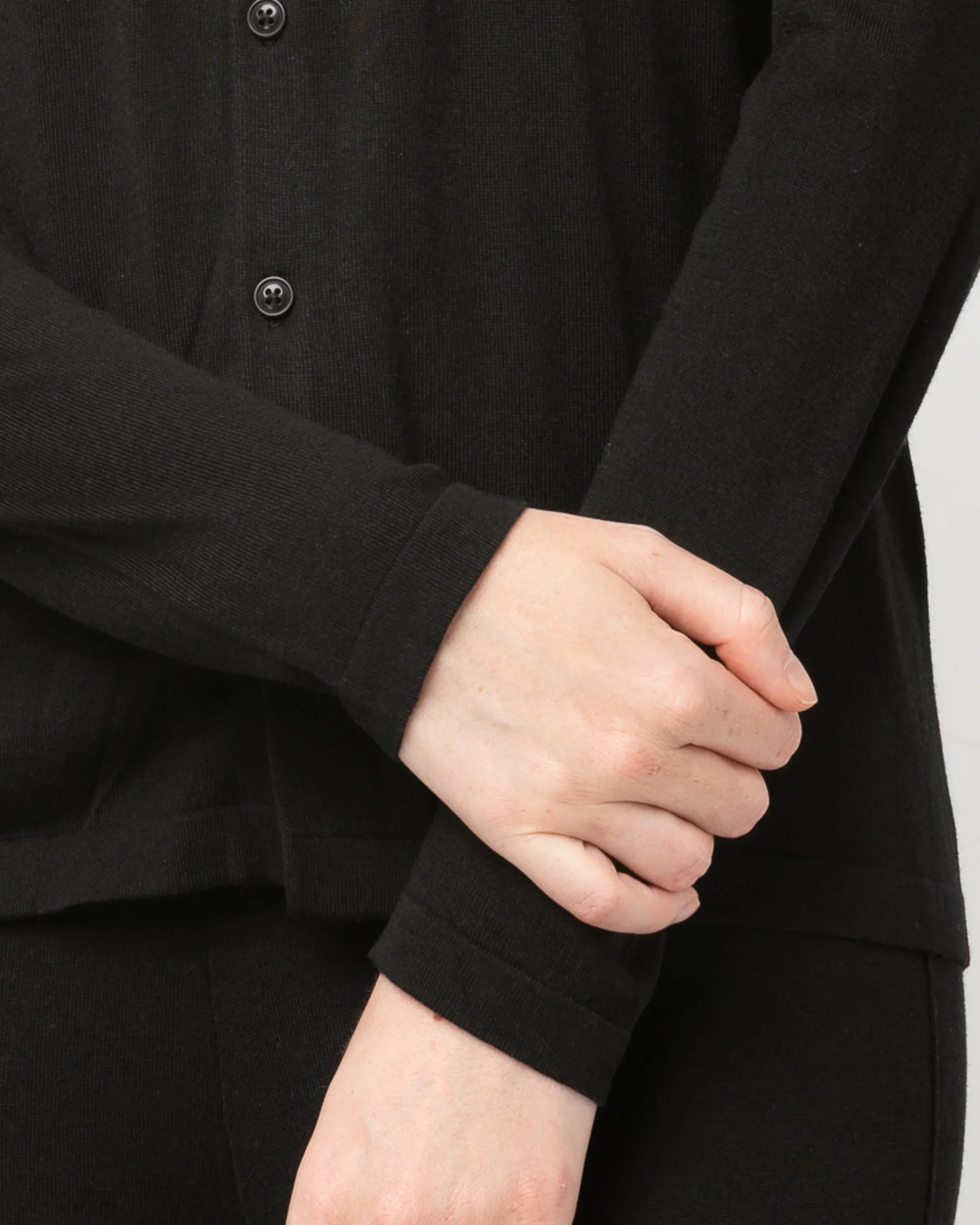 Chemise Bamboo - 70% Bambou 30% Coton - 100BLACK – Image 6