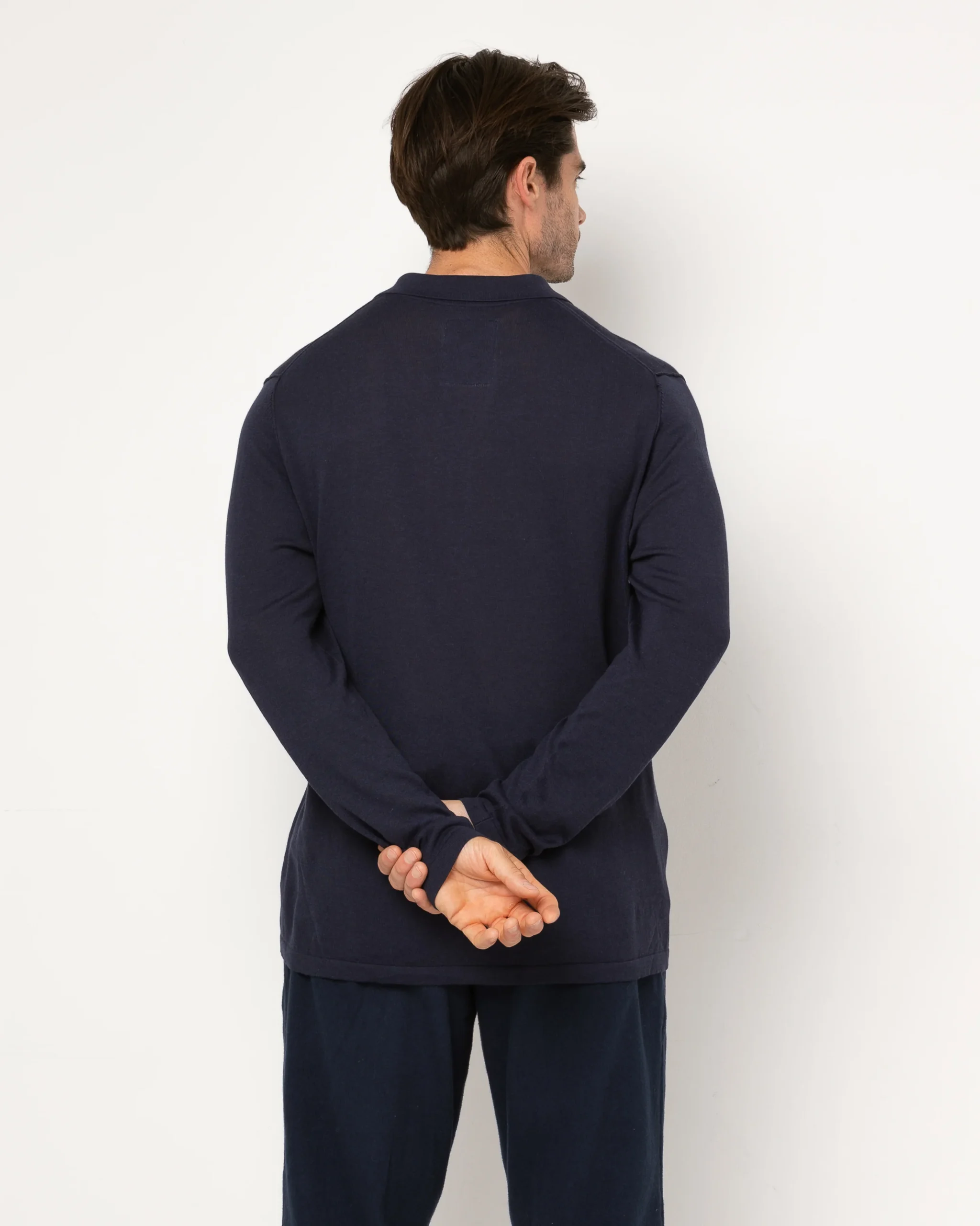 Chemise Bamboo - 70% Bambou 30% Coton - 300NAVY – Image 3
