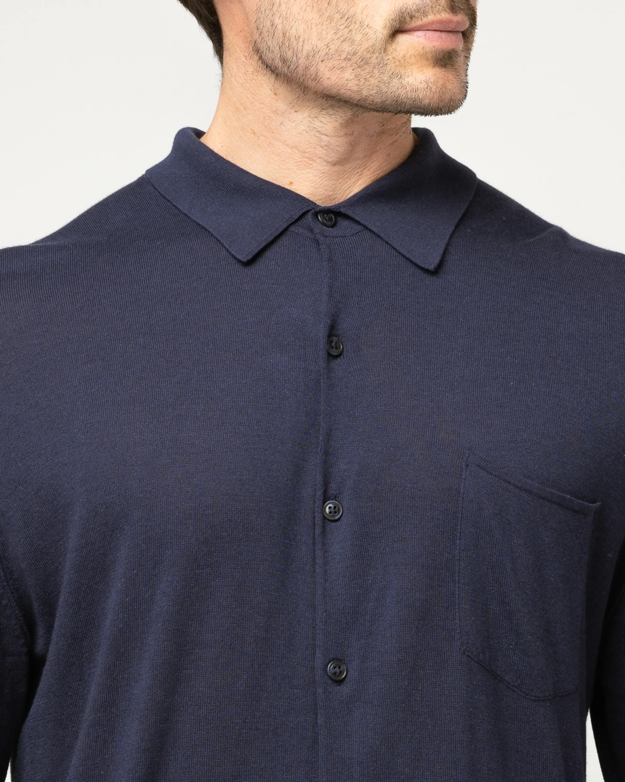 Chemise Bamboo - 70% Bambou 30% Coton - 300NAVY – Image 5