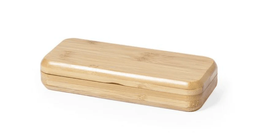 Tire bouchon nature dans coffret en bambou – Image 3