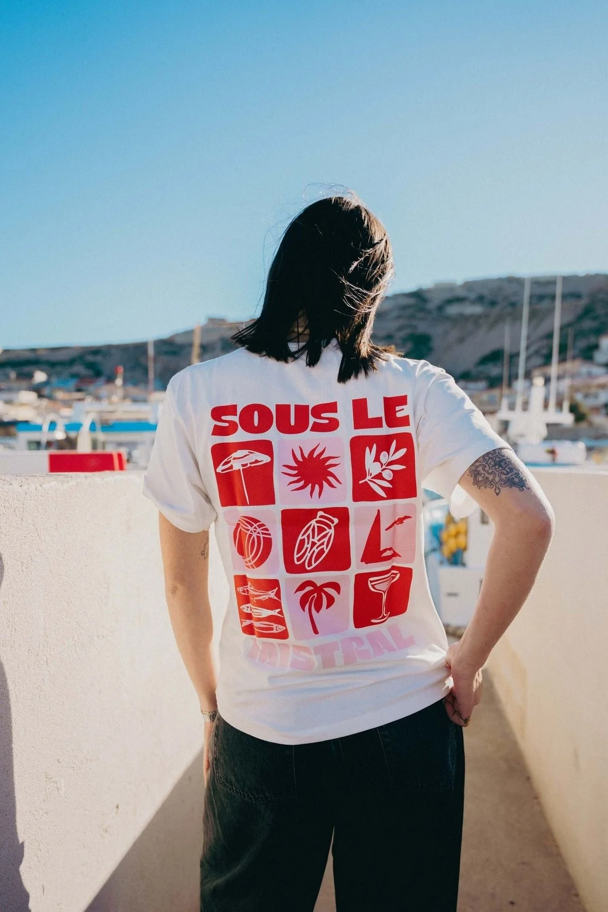 T-Shirt Sous le Mistral