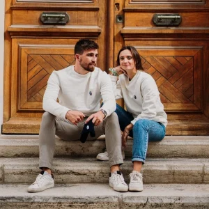 Sweatshirt Cigale Tricolore