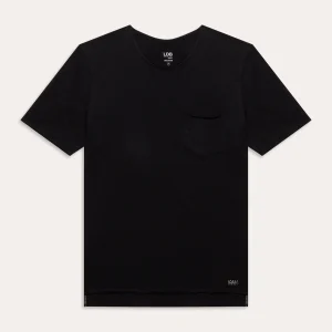 T-shirt EASYY col rond - 100% coton - 100BLACK