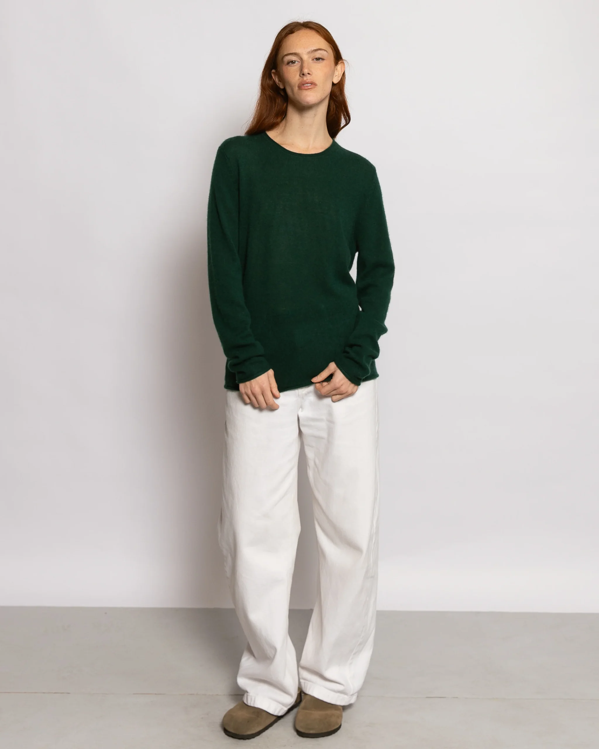 Pull FFresh col rond - 100% cachemire - 501VERTARGILE – Image 2