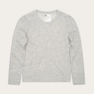 Pull FFresh col rond - 100% cachemire - 107LIGHTGREY