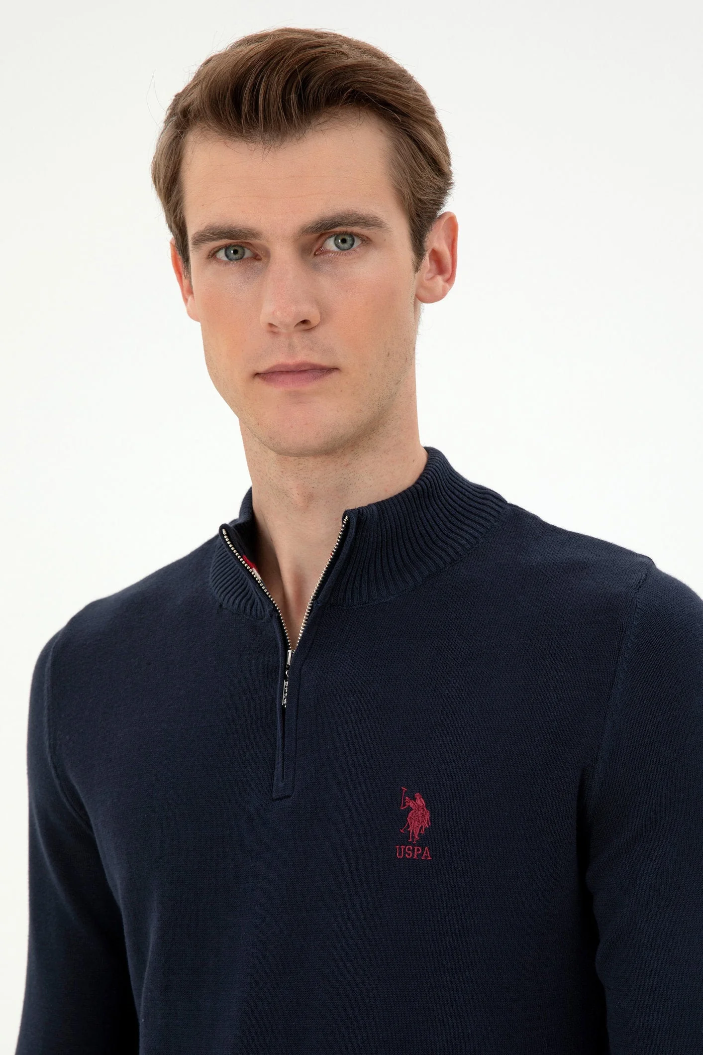 Pull Half-zip Blue Nuit – Image 2