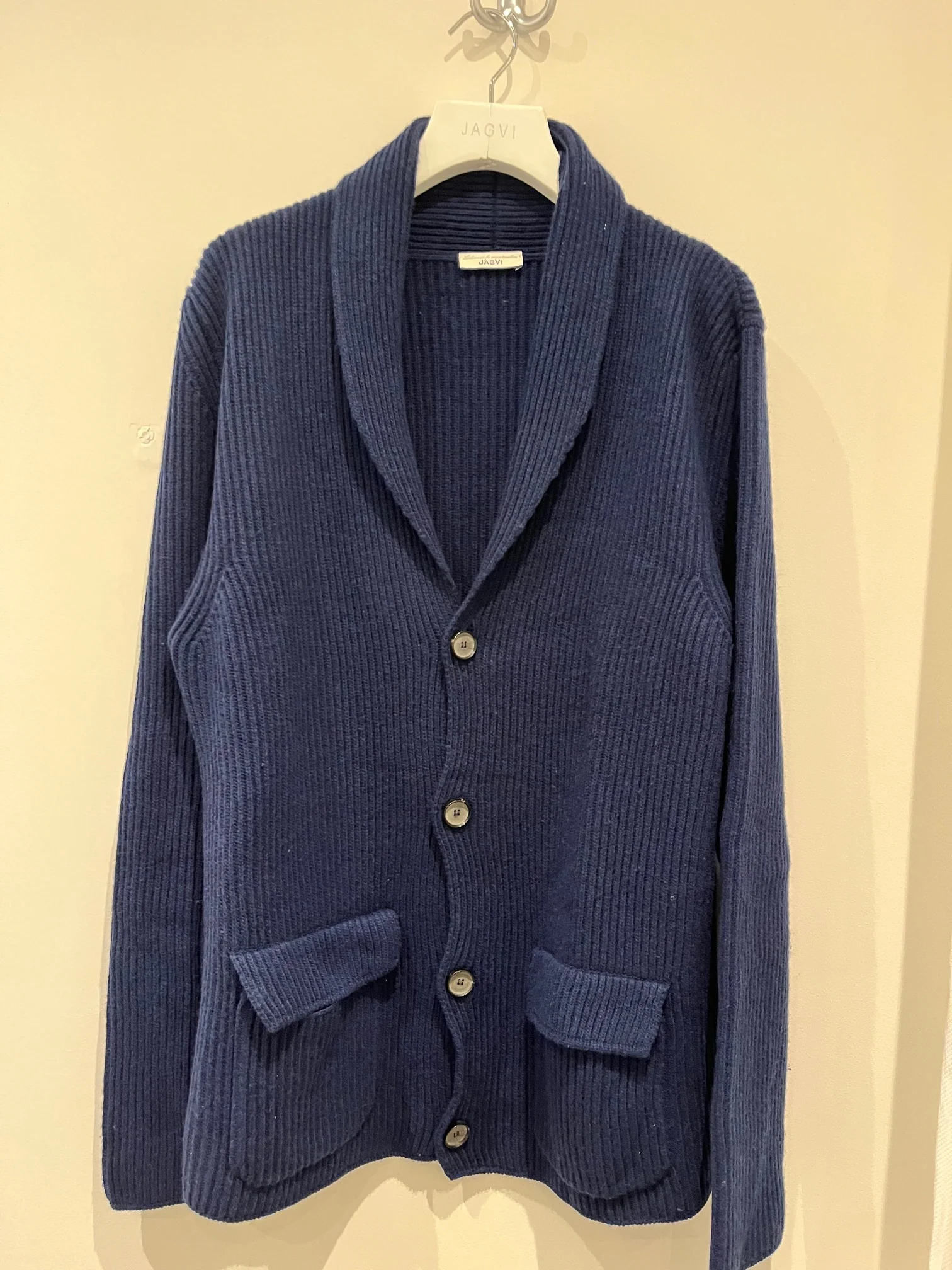 Pull Cardigan en laine merinos