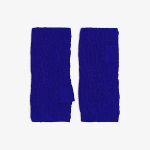 IRIS mitaines 6 fils indigo 100% cachemire