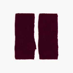 IRIS mitaines 6 fils mûre 100% cachemire