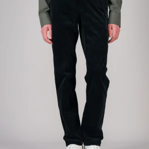 City pant en velours noir