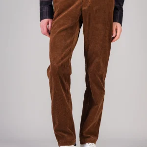 City pant en velours camel