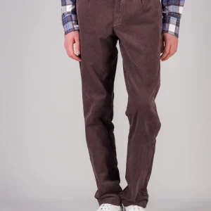 City pant en velours marron