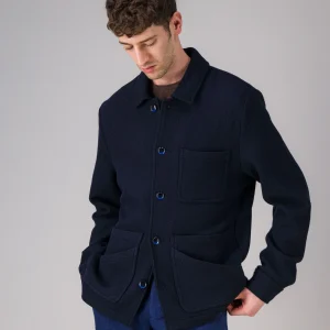 Veste Workwear laine marine