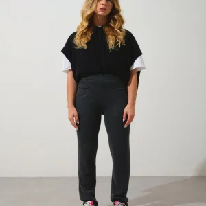 JIGME jogging carbone chiné 100% cachemire