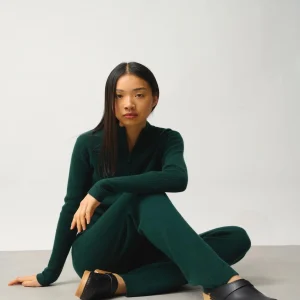 JIGME jogging cyprès 100% cachemire