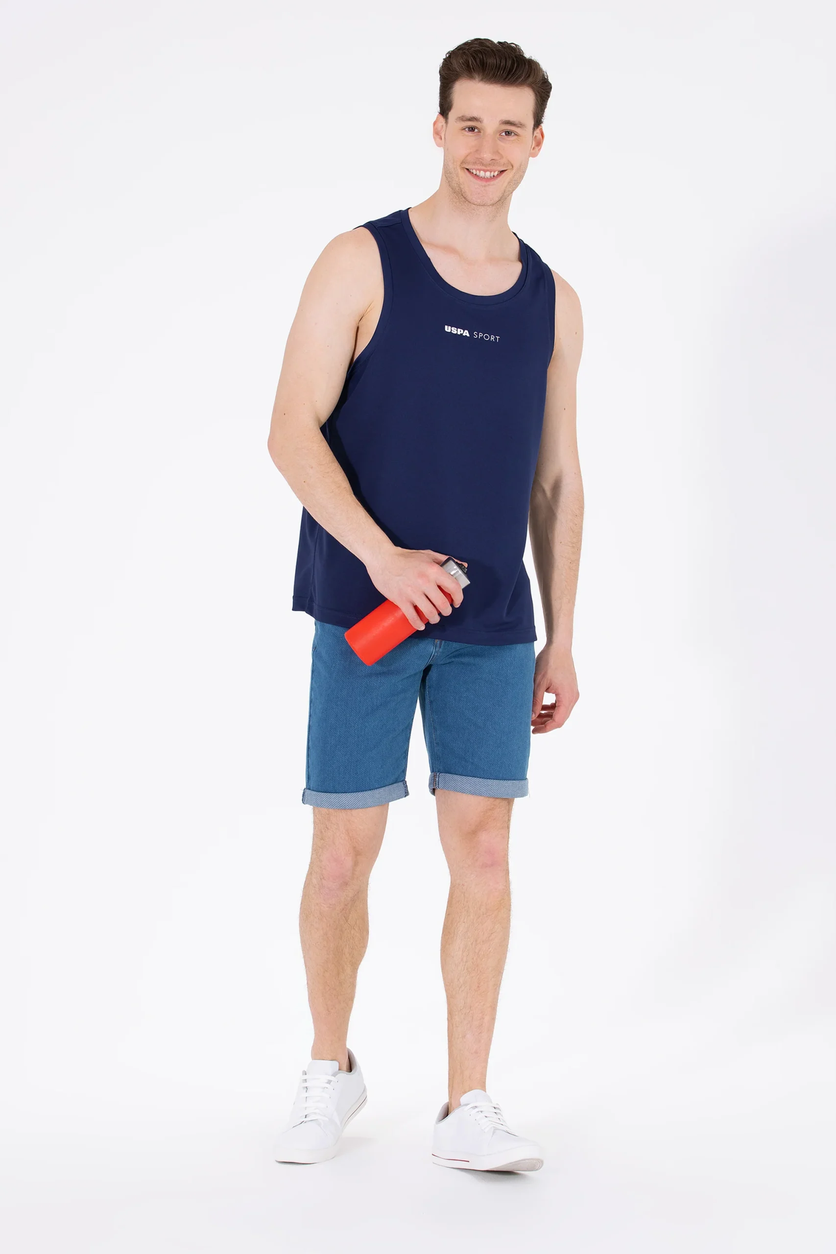 DÉBARDEUR DE SPORT BLEU MARINE KAMPALA - 1574182VR033 – Image 5