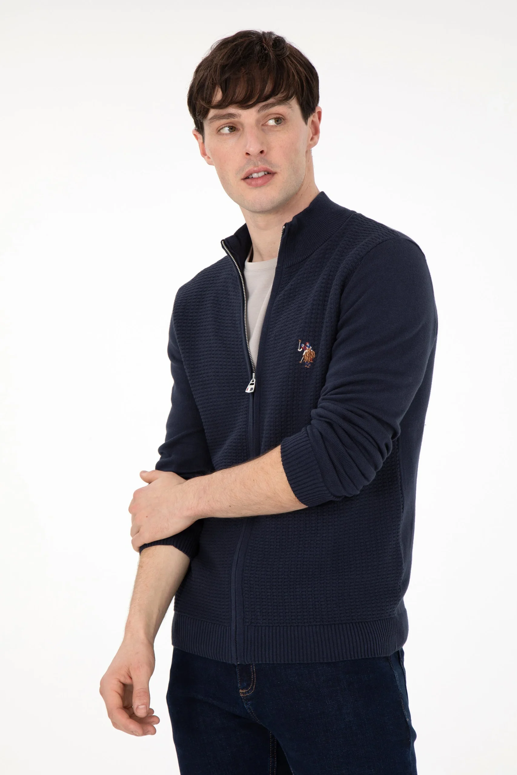 Cardigan GUNNER Navy Blue – Image 3