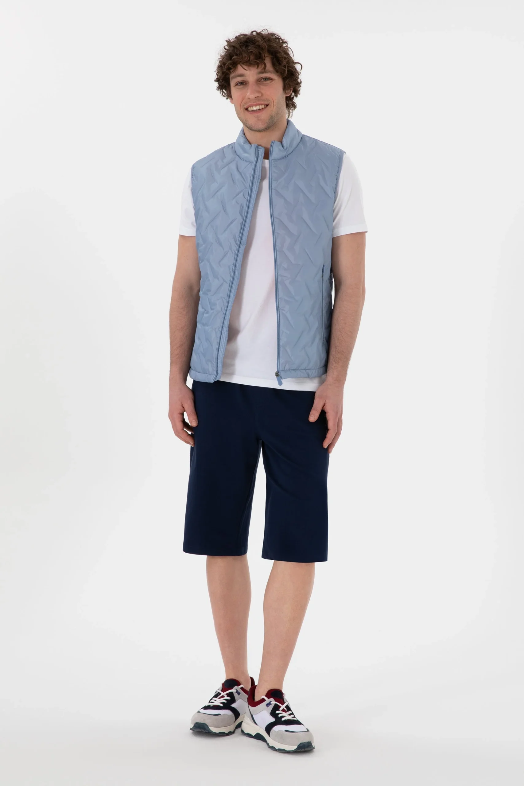 Jersey Short DUSTY NAVY BLUE – Image 3