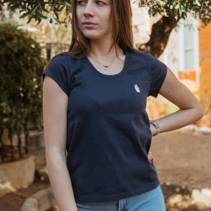 T-Shirt Femme Cigale phosphorescente