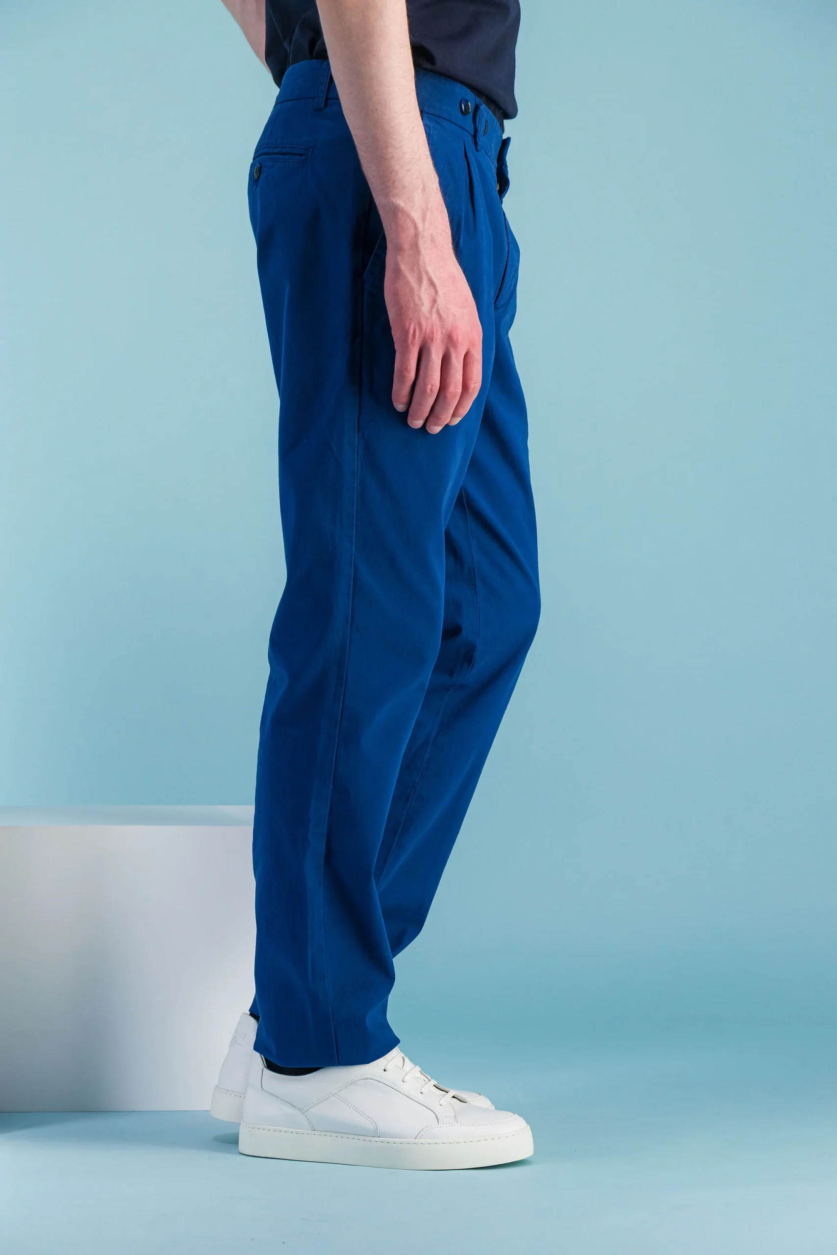 Pantalon city pant bleu dur à pinces – Image 3