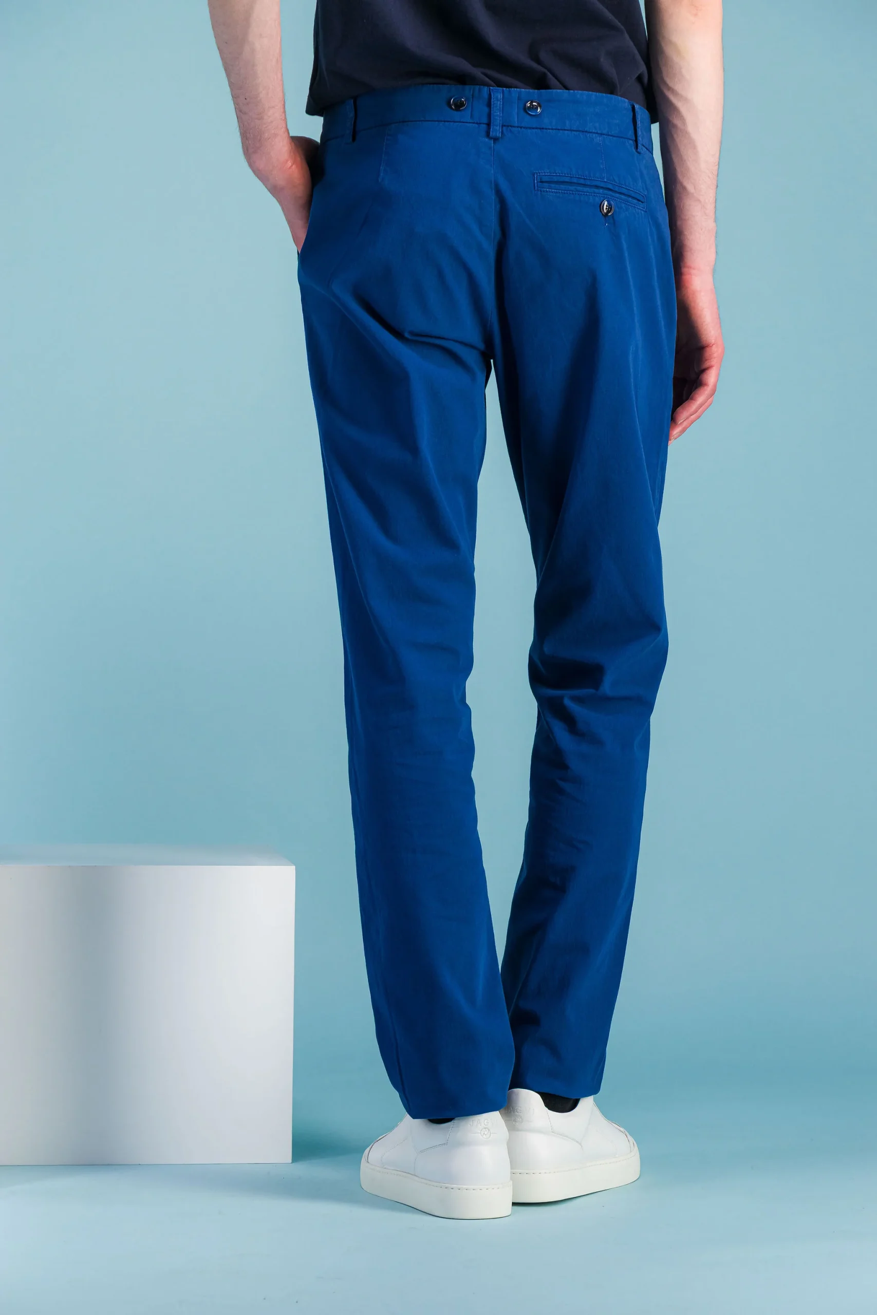 Pantalon city pant bleu dur à pinces – Image 4