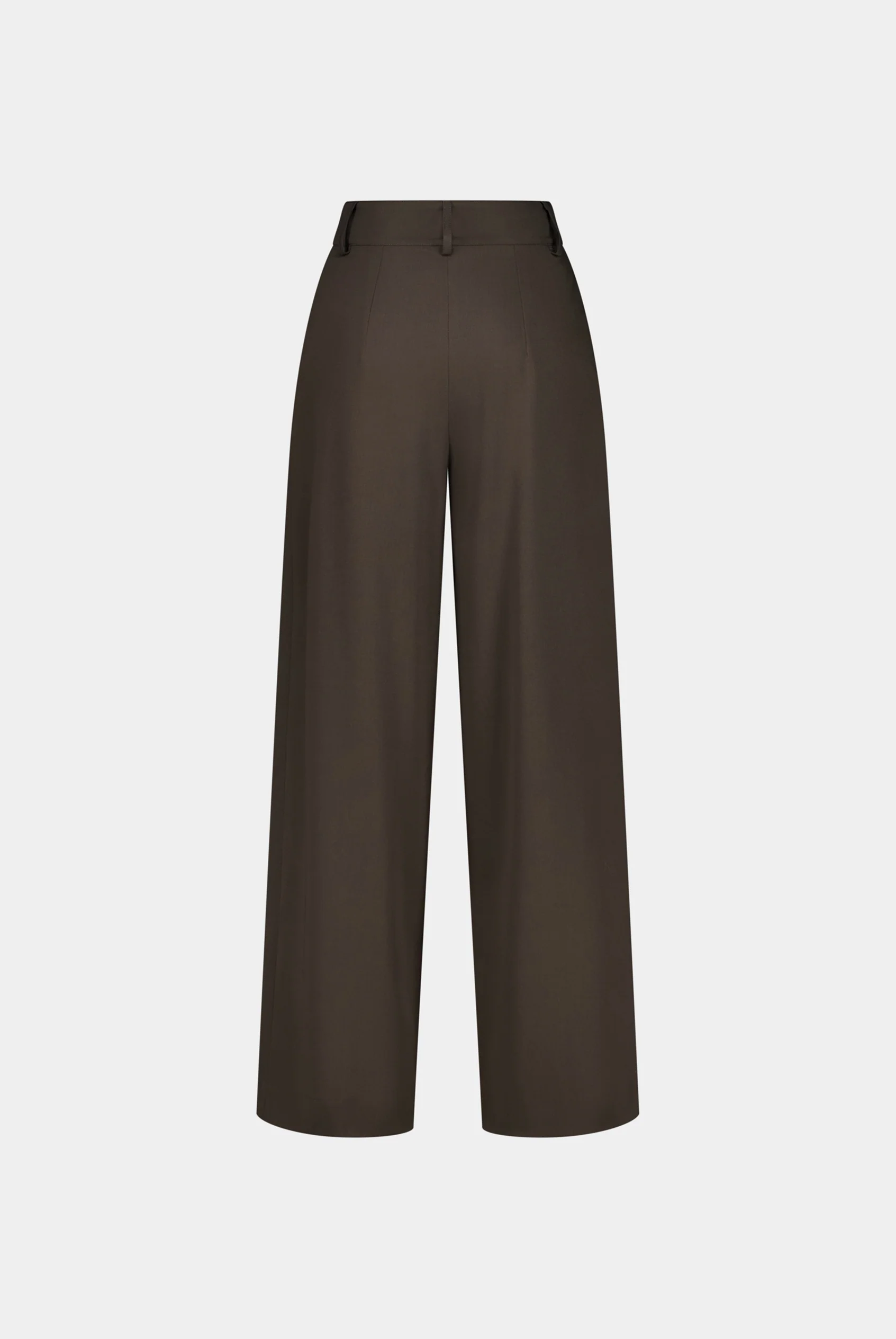 PANTALON LAINE À DOUBLE PLIS PINA – Image 2