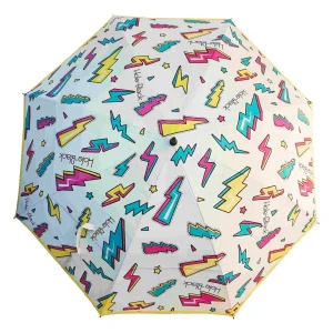 Parapluie Hole Black Golf Tour Double Canopy Anti UV Blanc