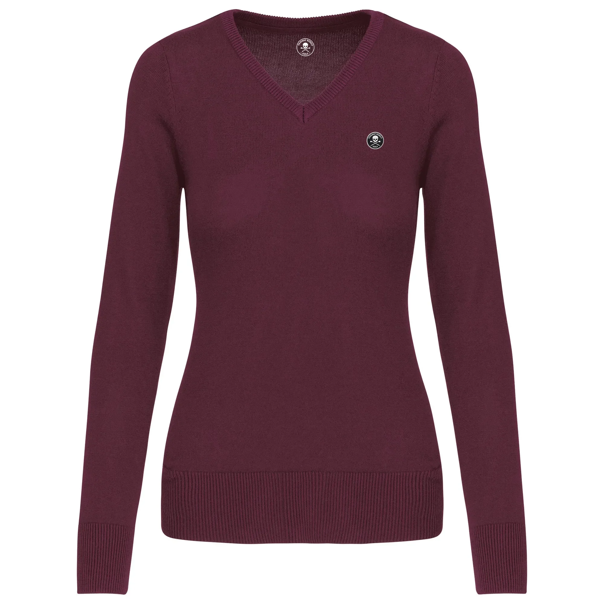 Pull Golf Femme Col V