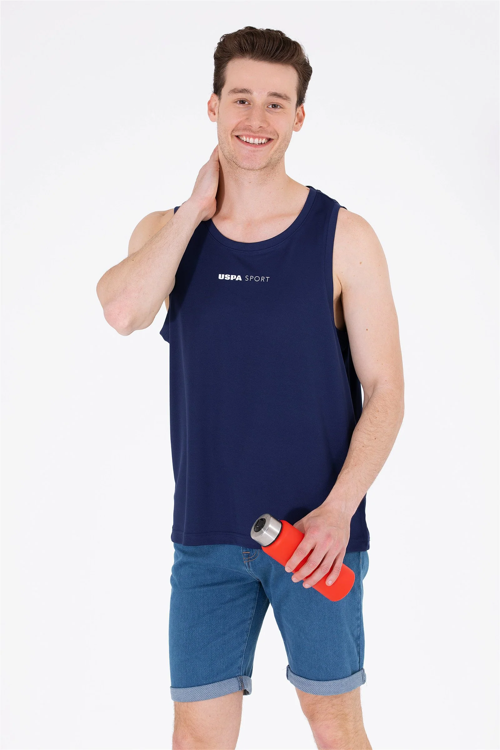 DÉBARDEUR DE SPORT BLEU MARINE KAMPALA - 1574182VR033 – Image 2