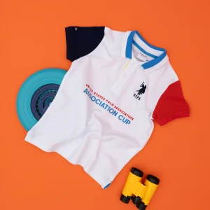 T SHIRT Garçon T-NUSYAKIDS WHITE 1825295VR013