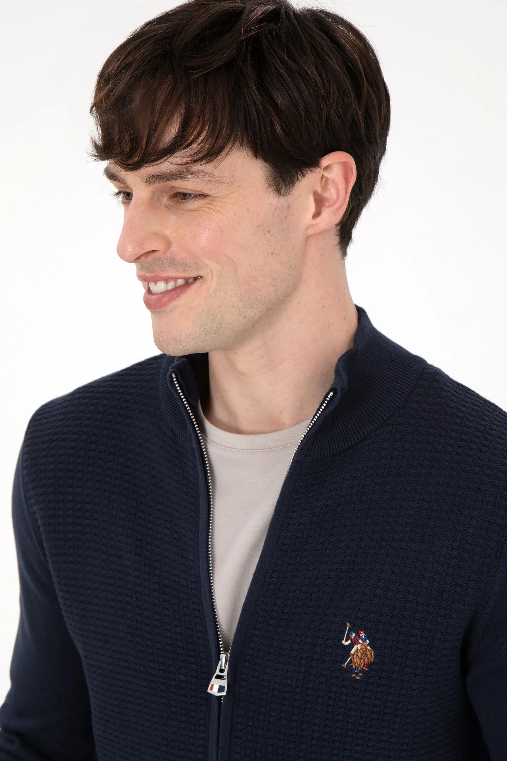 Cardigan GUNNER Navy Blue – Image 2