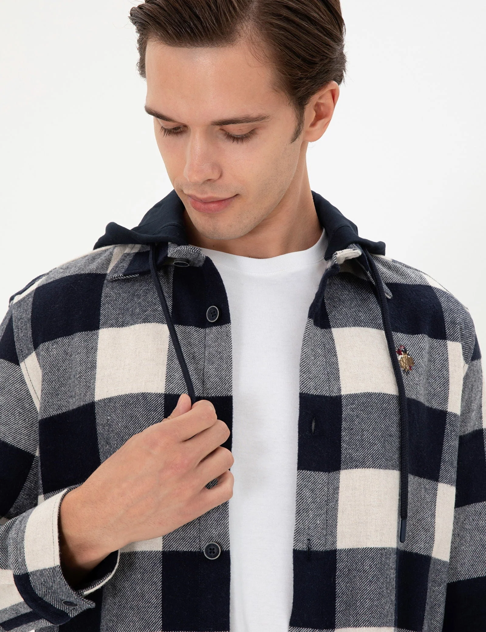 SORUS Woven Shirt NAVY BLUE – Image 2